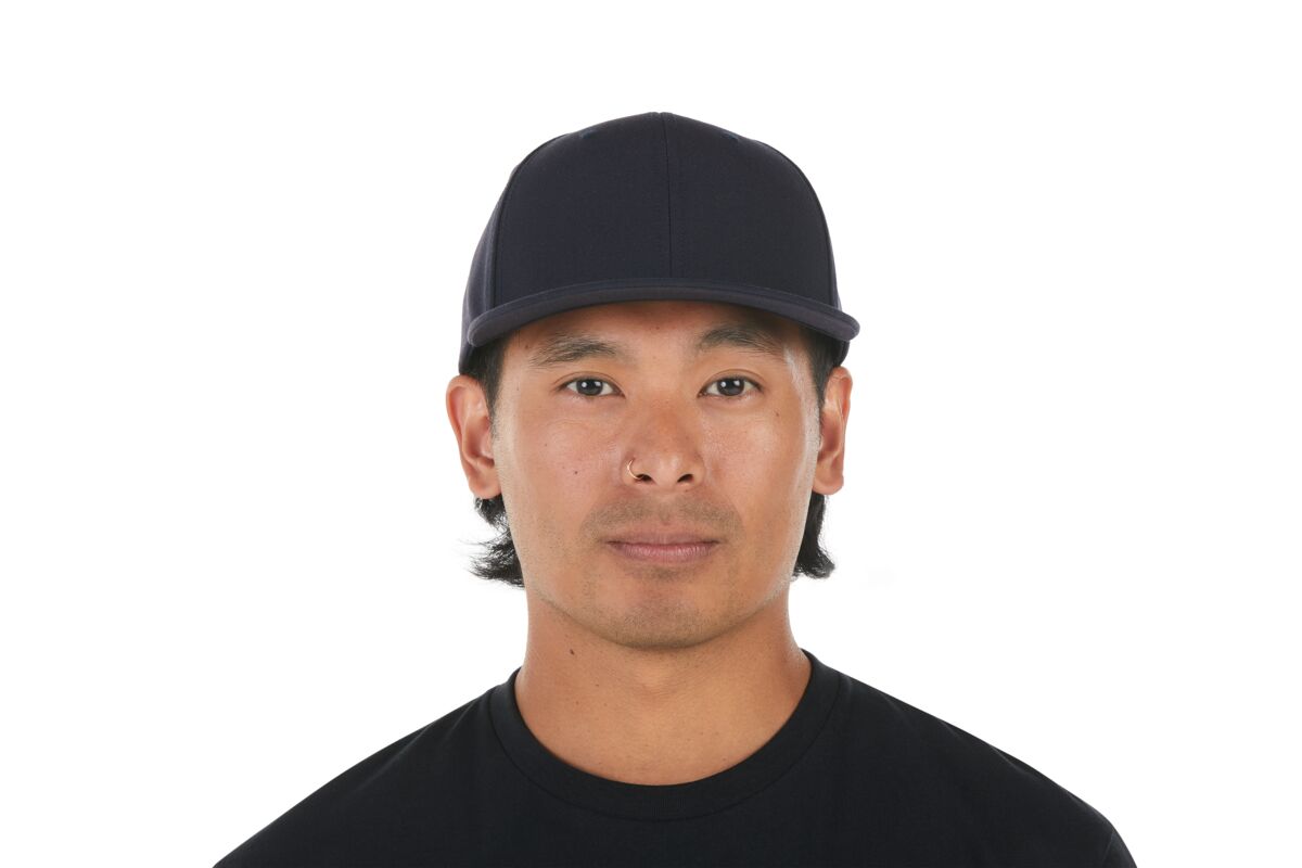 recycled-poly-classic-6-panel-hat-c0 WebPDP-HAT001215_Recycled_Poly_Classic_6Panel_Hat_Tidal_Blue_Studio_Harper_Studios_0723_Front__HAT001215OS.jpg