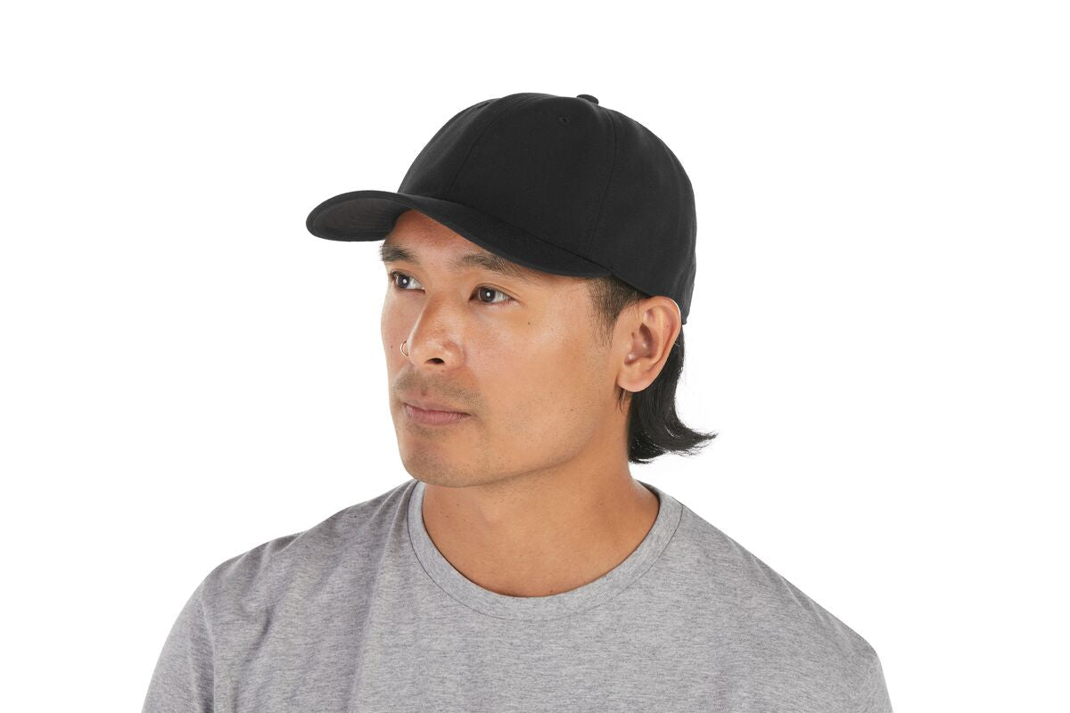 father-s-day-2026-dad-hat-b5 WebPDP-HAT004002_Recycled_Poly_Dad_Hat_Black_Studio_Harper_Studios_0723_Side__HAT004002OS.jpg