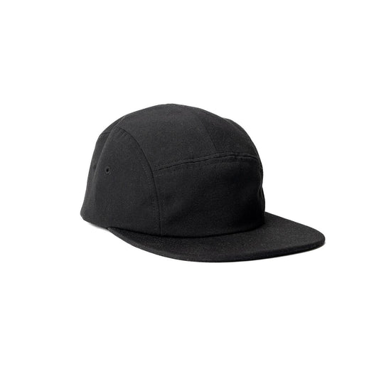 recycled-poly-flat-brim-5-panel-hat-q1 Web_PDP-FlatBrim5PanelHat_Studio_Front_Black.jpg